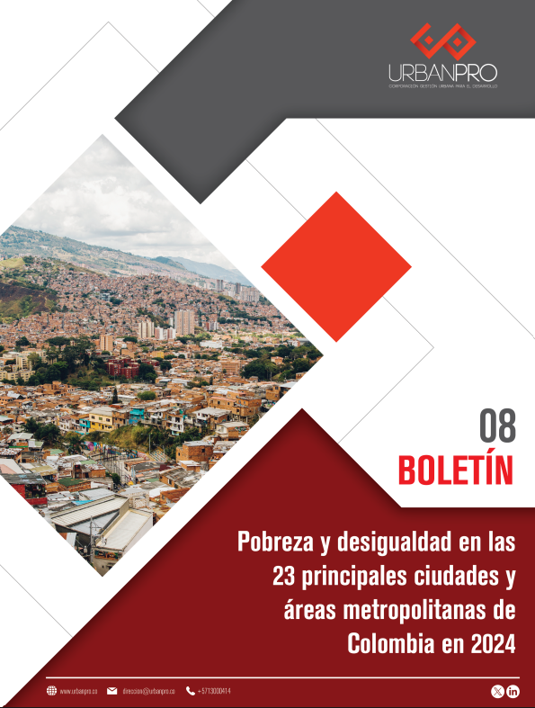 BOLETÍN 08 - Pobreza y desigualdad en las 23 principales ciudades y áreas metropolitanas de Colombia en 2024 thumbnail